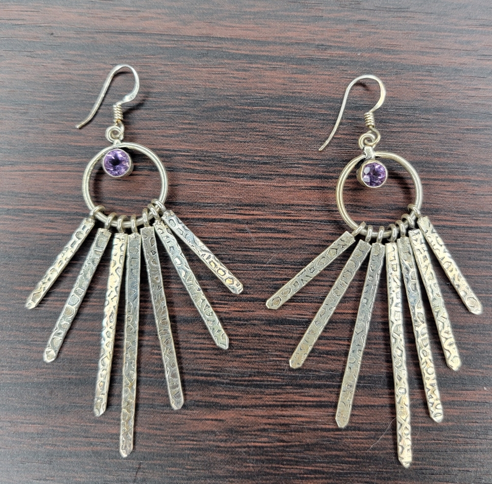 Village Silversmith Silver Dangle Earrings
